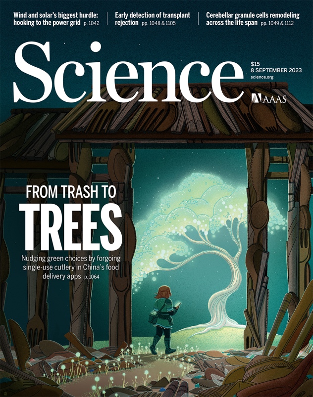 Cover of Science, 8 September 2023